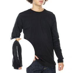 Oakley-Mens Definition Long-Sleeve Black T-Shirt-FOA401561-02E
