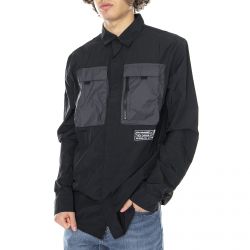 Oakley-Pocket Definition Shirt - Blackout - Camicia Uomo Nera-FOA401707-02E