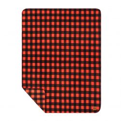 SLOWTIDE-Black / Red / Checker Blanket-ST273-RED