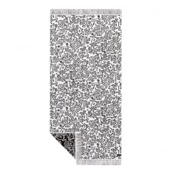 SLOWTIDE-Slow Tide x Keith Haring - Breakers Hand Towel White - Telo Bianco / Nero / Multi