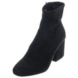 Steve Madden-Womens Iberia Black Ankle Boots -IBER01S1-BLK
