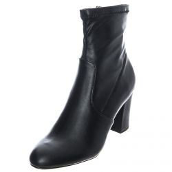 Steve Madden-Womens Actual Black Ankle Boots -ACTU01S1-BLK