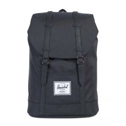 Herschel-Retreat Classics Black Backpack -10066-00535
