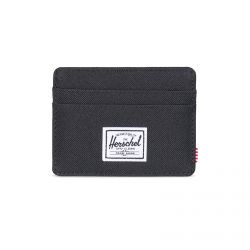 Herschel-Charlie Rfid  Black Card Holder-10360-00001-OS