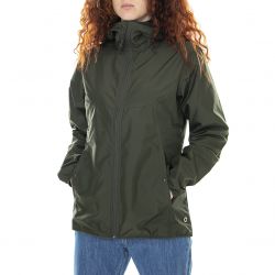 Herschel-Womens Voyage Wind Dark Olive Hooded Winter Jacket-15004-00132