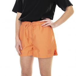 Herschel-Womens Voyage Alta Carnelian Orange Shorts-40035-00221
