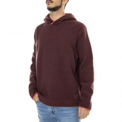 Herschel-Mens Sherpa Plum Hooded Sweatshirt-50045-00411