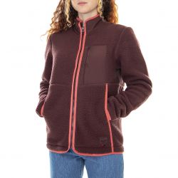 Herschel-Womens Sherpa Full Zip Plum Winter Jacket-40044-00411