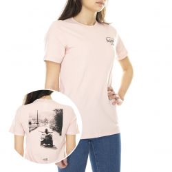 Herschel-Womens Merrit Rosewater Crew-Neck T-Shirt-40027-00656