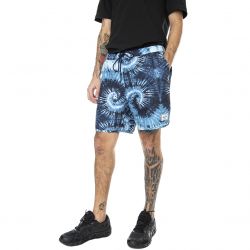 Herschel-Mens Packable Alta Indigo / Tie Dye Shorts-50059-00677