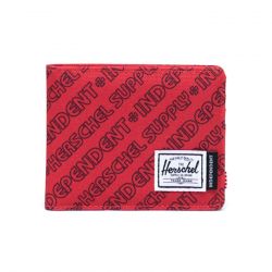 Herschel-Independent Roy Rfid Unified Red / Red Camo Wallet