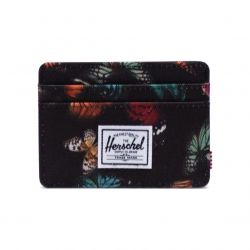 Herschel-Charlie Rfid Warp Butterflies Card Holder