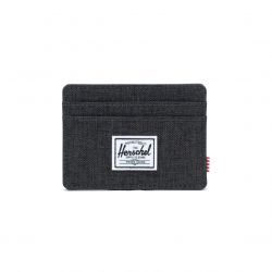 Herschel-Charlie Rfid Black Card Holder-11144-04775-OS