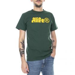 Alife-Sphinx T-Shirt - Forest Green - Maglietta Girocollo Uomo Verde