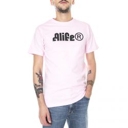 Alife-Sphinx T-Shirt - Pink - Maglietta Girocollo Uomo Rosa