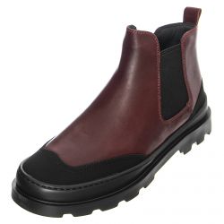 Camper-Ace-N - Stivali Profilo alla Caviglia Donna Neri / Bordeaux