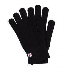 Fila-Basic Knitted Gloves - Black - Guanti Neri-686040-002