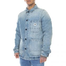 G-STAR RAW-Mens Blake Padded Jacket - Aged Blue - Giacca Invernale Uomo Denim Jeans Uomo Blu-D12479-8595-424