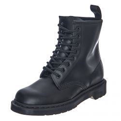 DR.MARTENS-Unisex 1460 Mono Black Smooth Boots-DMS1460MONO14353001