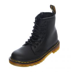 DR.MARTENS-Junior Kids 1460 Softy Black Boots-DMS15382001