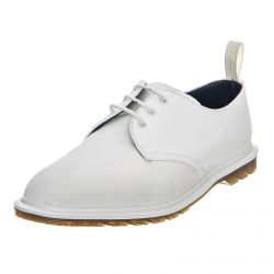 DR.MARTENS-Archie Norse Projects Steed + Ripstop Shoes - Lily White - Scarpe Stringate Profilo Basso Uomo Bianche-21715110