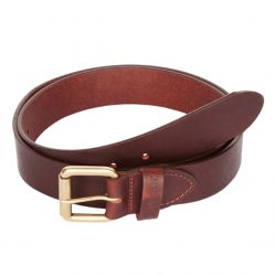 Barbour-Allanton Leather Belt Brown