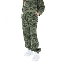 Huf-Contra - Pantaloni Donna Verdi / Green Camo-WBT0021-GRCMO