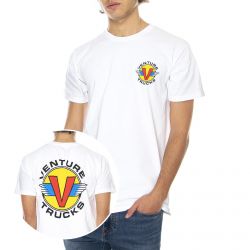 Venture-Wings Double T-Shirt - White - Maglietta Girocollo Uomo Bianca-VEASS51093