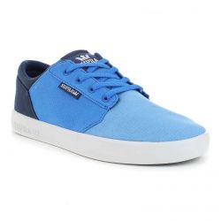 SUPRA-Kids Yorek Low Blue Fade / White Cornestone Shoes -58228-429-M-429