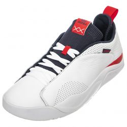 SUPRA-Mens Instagate White / White Lace-Up Low-Profile Shoes