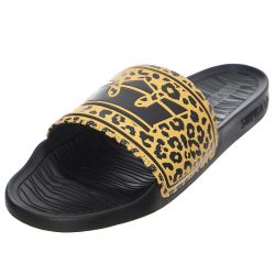SUPRA-Unisex Lockup Animal / Black Slippers