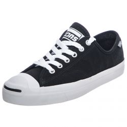 Converse-Jack Purcell Pro Low Sneakers - Black / White - Scarpe Profilo Basso Uomo Nere-165339C-508