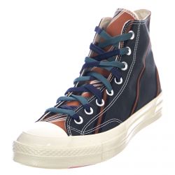 Converse-Mens Varsity Chuck 70 High Top Top Green / Orange / White Shoes-167131C