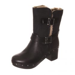 Ugg-Womens Brea Black Boots-UGSBREABK1013054W