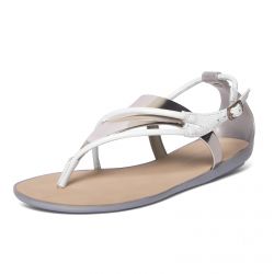 BCBG-Chatham Sandals - White / Silver - Sandali Donna Bianchi-BCSCHATHAMWHITE-SILV