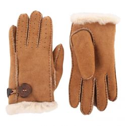Ugg-Bailey Chestnut Gloves-UGA6744BAGLCN