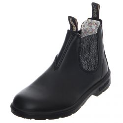 Blundstone-Kids Classic 2096 Leather Ankle Boots - Black / SIlver Glitter - Stivaletti Bambino / Bambina Neri / Argento-2096-2096-FW20