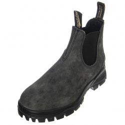 Blundstone-Mens 2238 Rustic Black Leather Rustic Black & Black