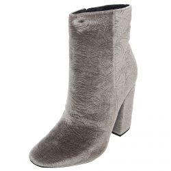 Windsor Smith-Womens Vianna Grey Ankle Boots-VS-WS