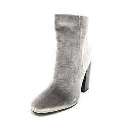 Windsor Smith-Womens Vera Silver Grey Ankle Boots-WSSVERA-GRAPHV