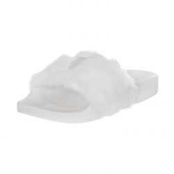 Windsor Smith-Womens Ivy White Slip-On Sandals-WSSIVY-WHITE
