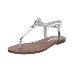 Windsor Smith-Womens Bax Silver Sandals-WSSBAX-SIL