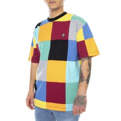 The Hundreds-Mens Patchwork T-Shirt - Multi - Maglietta Girocollo Uomo Multicolore-T21P109001-Multiple