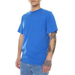 The Hundreds-Mens Perfect Pocket P21 Blue T-Shirt-T21P109006-BLU