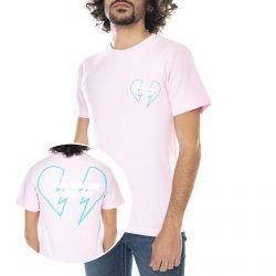 The Hundreds-Mens Former Lovers T-Shirt - Pink - Maglietta Girocollo Uomo Rosa-T21P101046-PINK
