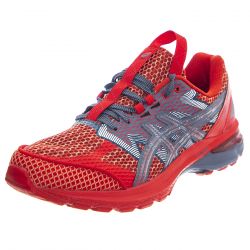 Asics-US4-S Gel-Terrain Classic Red / Wood Crepe - Scarpe Profilo Basso Uomo Rosse