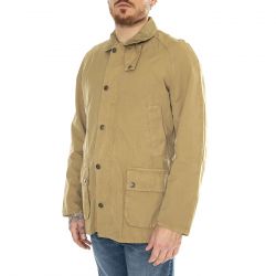 Barbour-Ashby Casual Stone - Giacca Uomo Marrone