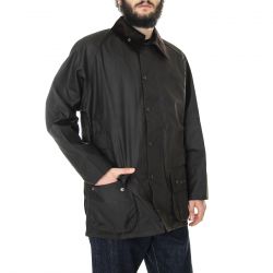 Barbour-Beaufort Jacket Olive - Giacca Invernale Uomo Marrone-MWX0002OL