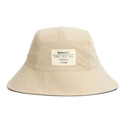 Barbour-Bidlam Showerproof Reversible Bucket Hat Concrete / Olive - Cappello da Pescatore Grigio / Multicolore