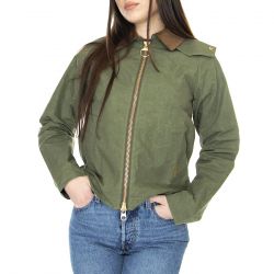 Barbour-W Campbell Showerproof Army Ancient Jacket